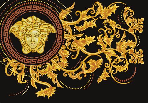 versace clipart|Versace design pattern.